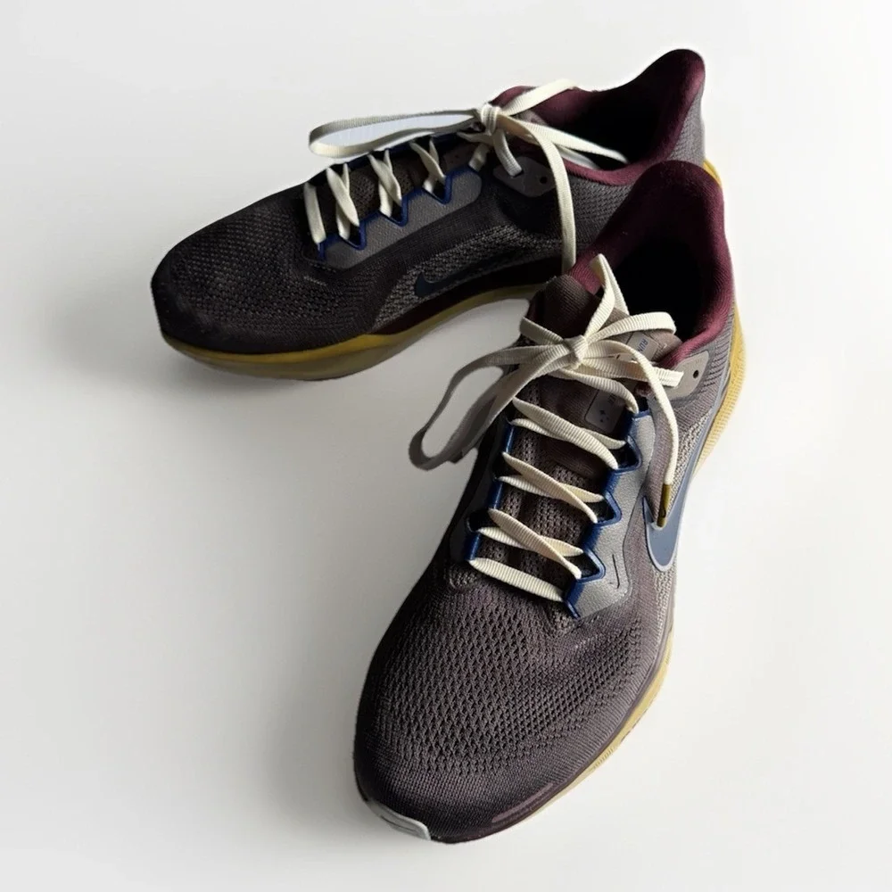 Nike Air Zoom Pegasus 37 Men's Size 9 Brown Burgundy Running Shoes BQ9647-200 - Picture 10 of 13